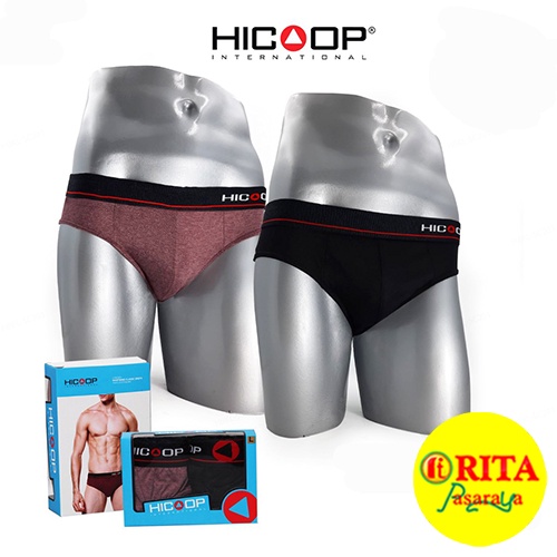 Hicoop CD FG- HBKL- SC201 (M-XL) ISI 2 / Celana Dalam Pria / Pakaian Dalam Pria / Underwear Pria / U
