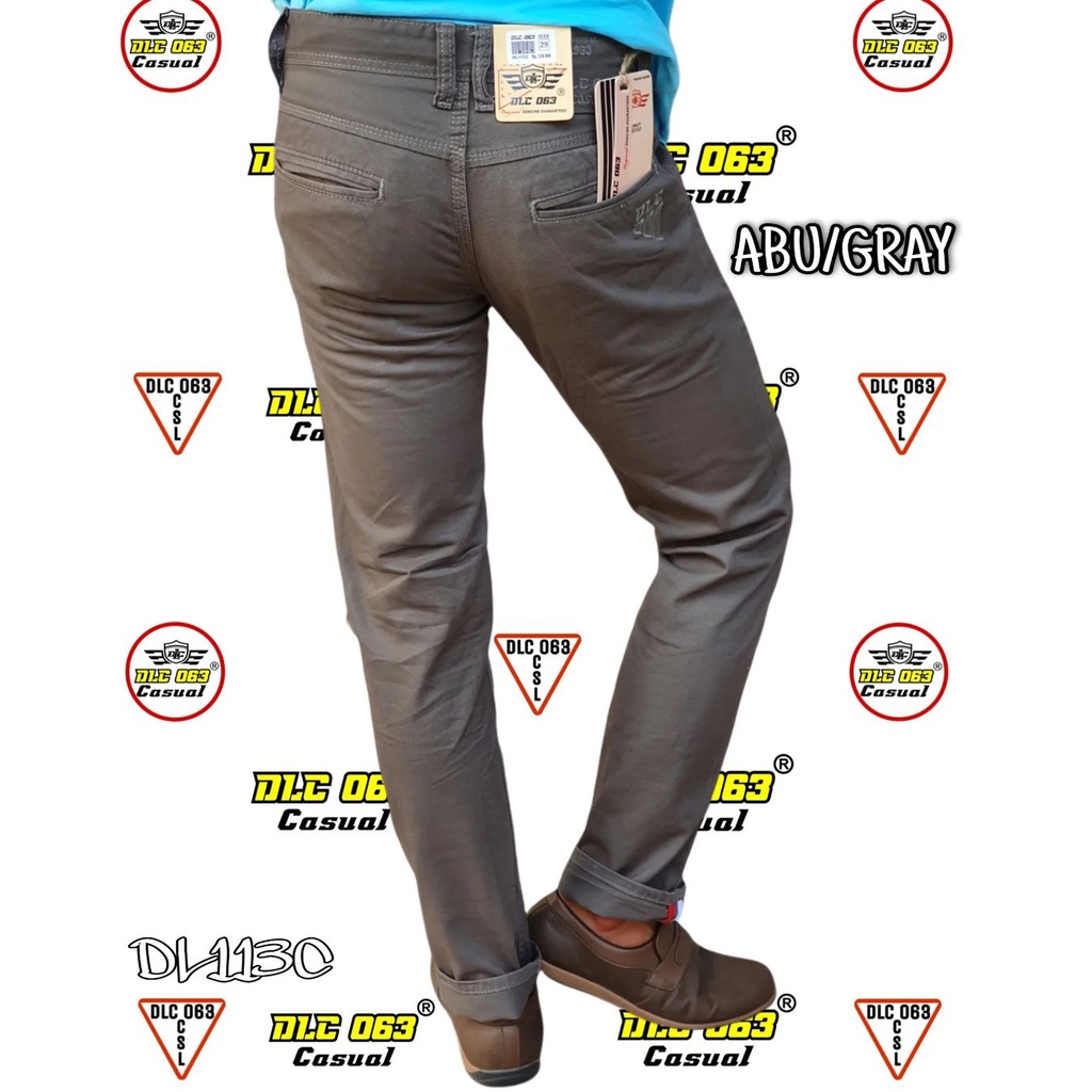 BISA COD - Celana kanvas sulfur DLC 063 / celana kanvas original DLC / celana panjang model standart