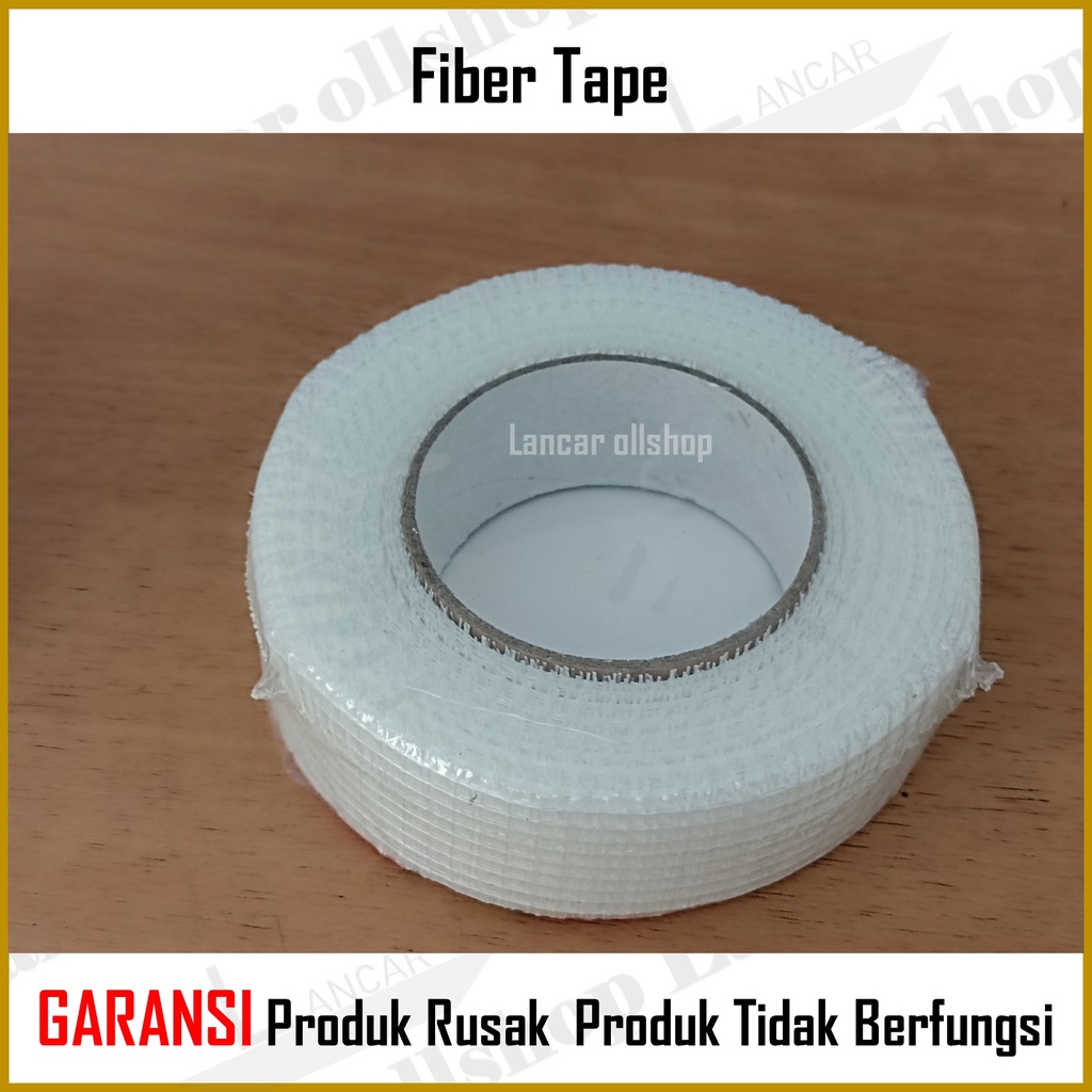 Perban Gypsum Lem 30mm x 40mtr / Kasa Gypsum / Perban Plafon / Lem Gypsum Isolasi Gypsum Fiber Glass