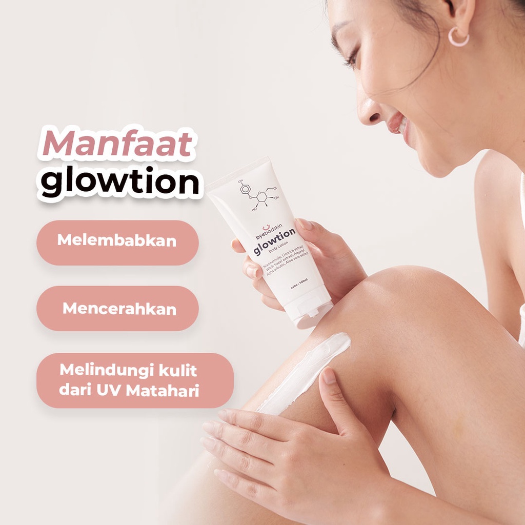 Byebadskin Bundling Hemat Glowtion &amp; Peeling Spray