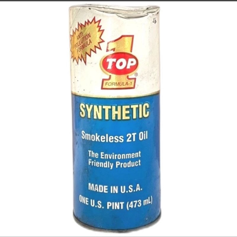 Oli Samping TOP 1 2T Smokeless Synthetic - 473 ml
