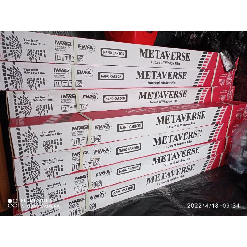 Jual Kaca Film Metaverse Hitam Rol Shopee Indonesia