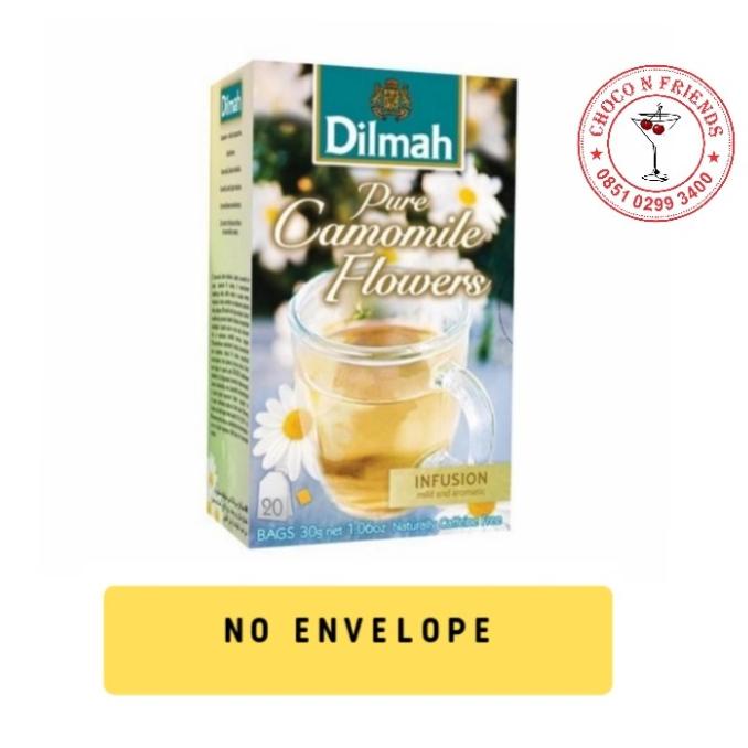 

Teh Dilmah No Envelope 20 sachet Chamomile