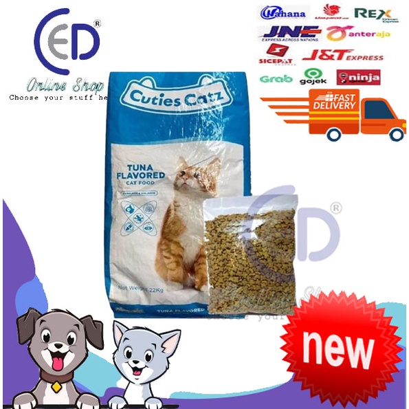 MAKANAN KUCING CUTIES CATZ TUNA 7KG ( KHUSUS EKSPEDISI )
