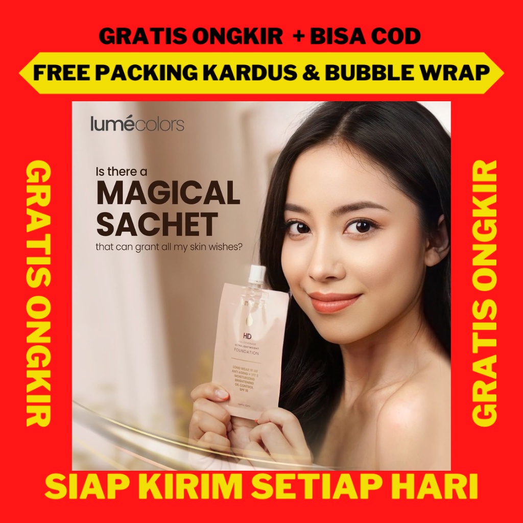 Foundation Lumecolors Sachet, Foundation Lumecolors HD Full Coverage Original, Foundation Lumecolors