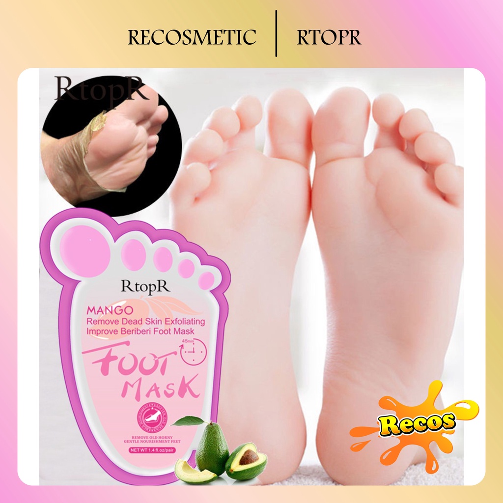 RTOPR Mango Remove Dead Skin Exfoliating Improve Beri Beri Foot Mask