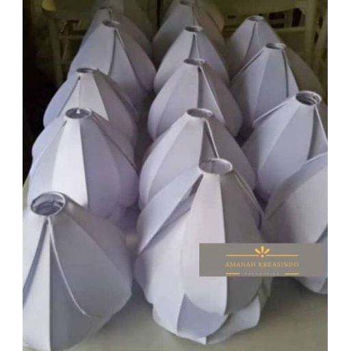 Special Delivery Kap Lampu Bunga Dekorasi Model Kuncup Kelopak Bunga Tulip Untuk Dekorasi Pelaminan