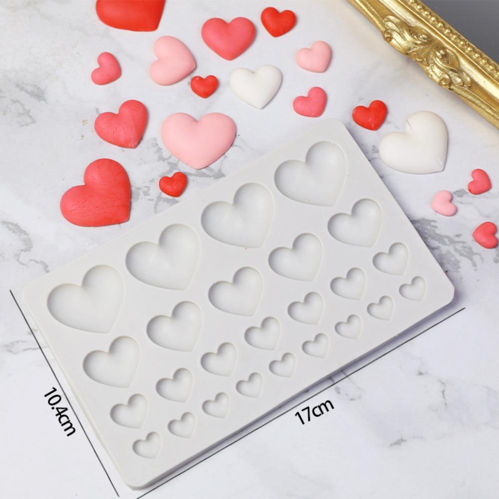 Preva 3D Love Heart DIY Craft Sabun Membuat Handmade Hari Valentine