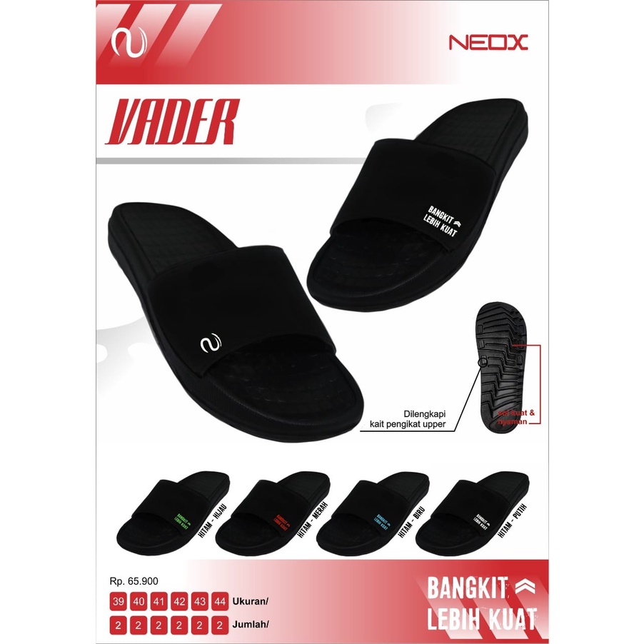 Ardiles NEOX VADER - Sandal Selop Fashion Slip On Pria Original Ardiles