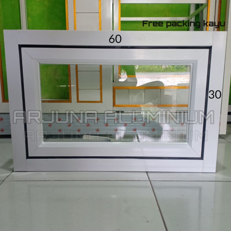 Jual Jendela Aluminium Boven 1 Set 60x30 | Shopee Indonesia