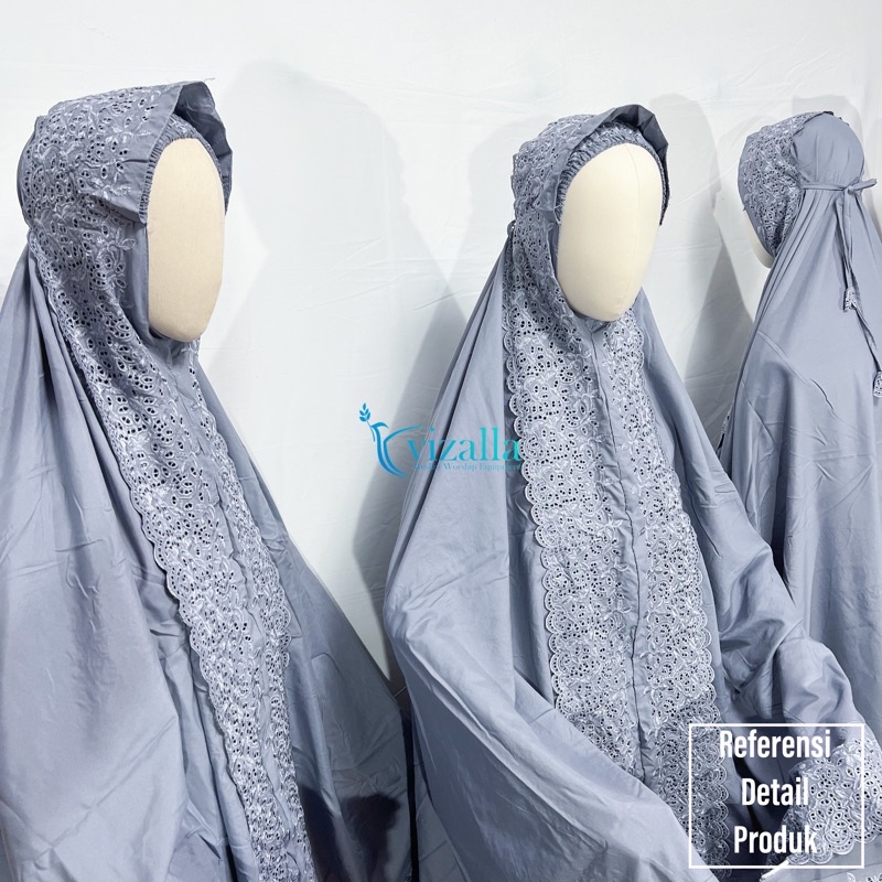 [CUCI GUDANG] Mukena Fatimah/ Mukena Katun Dewasa/ Mukena Grosir