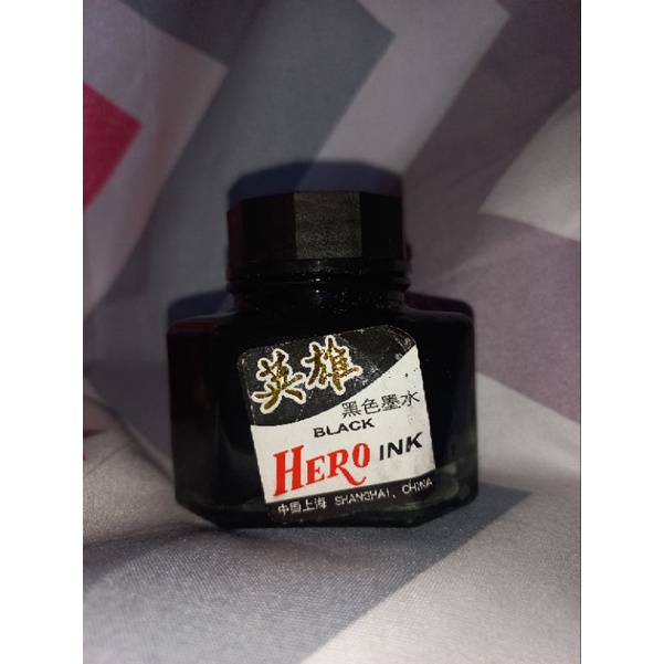 

HERO INK BLACK ORI - Tinta kaligrafi / Tinta pena [preloved]