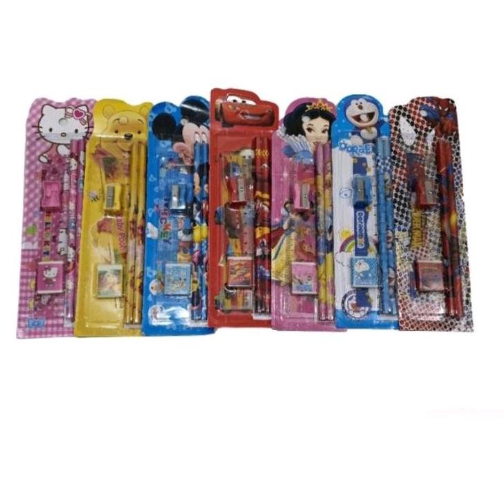 

☣ CAHAYA PELANGI (CPS) - SET ALAT TULIS SEKOLAH 5 IN 1 KARAKTER ぇ