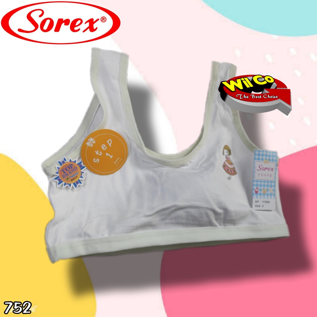 K752 - [Harga Per 1 Pcs] MINISET ANAK WANITA PAKAIAN DALAM ANAK SOREX STEP 1 FREE SIZE
