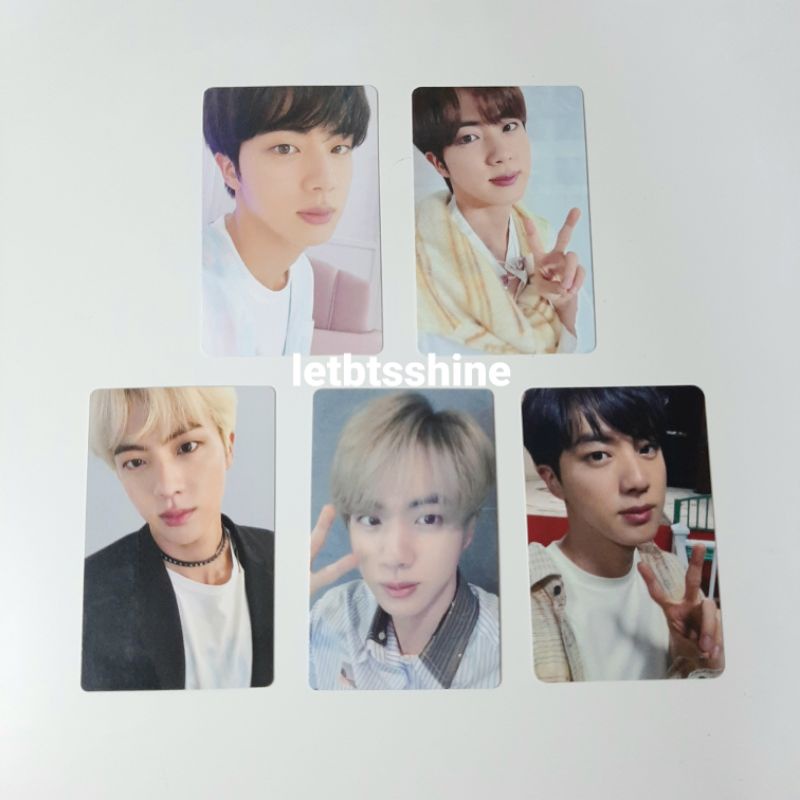 Photocard PC Seokjin Jin BTS Album BE Essential Weverse POB Fake Love Lights MOTS Journey Japan
