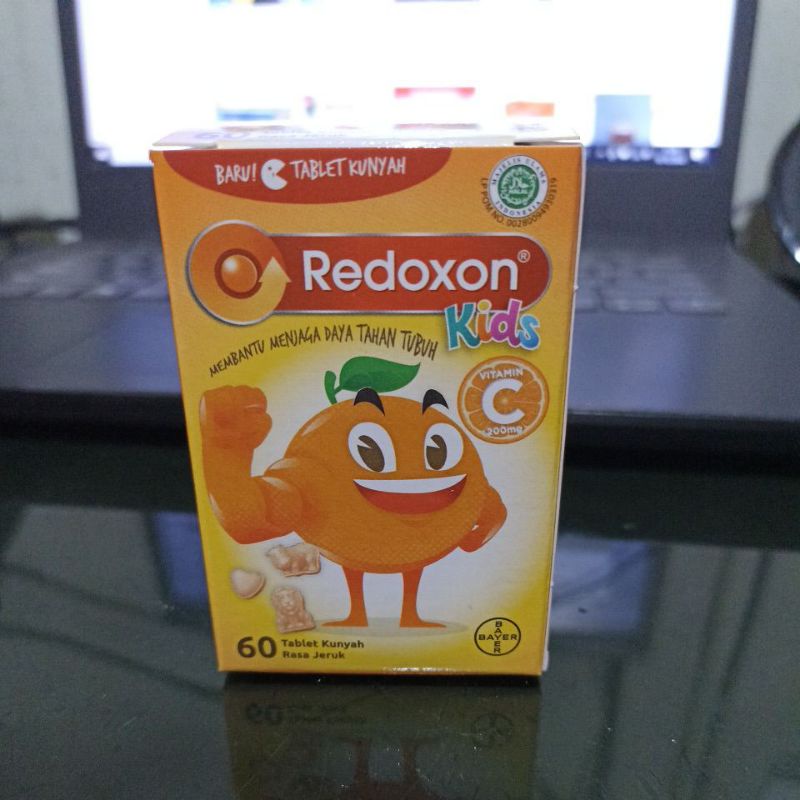 Redoxon Kids Tablet Kunyah Vitamin C isi 60 Tablet