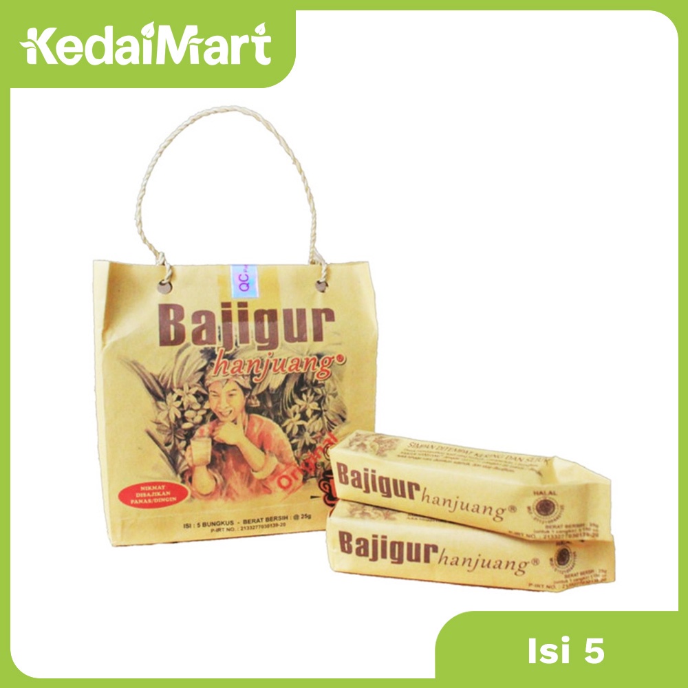 

Bajigur Hanjuang 5 x 25 Gram