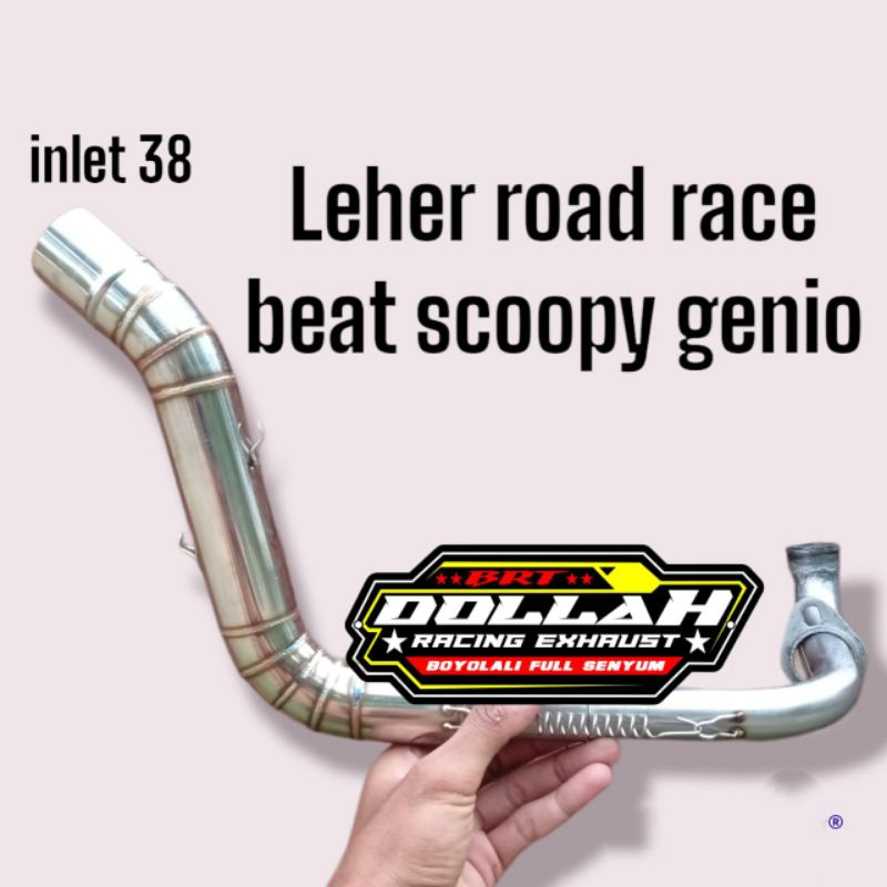 Leher beat scoopy genio inlet 38 road race