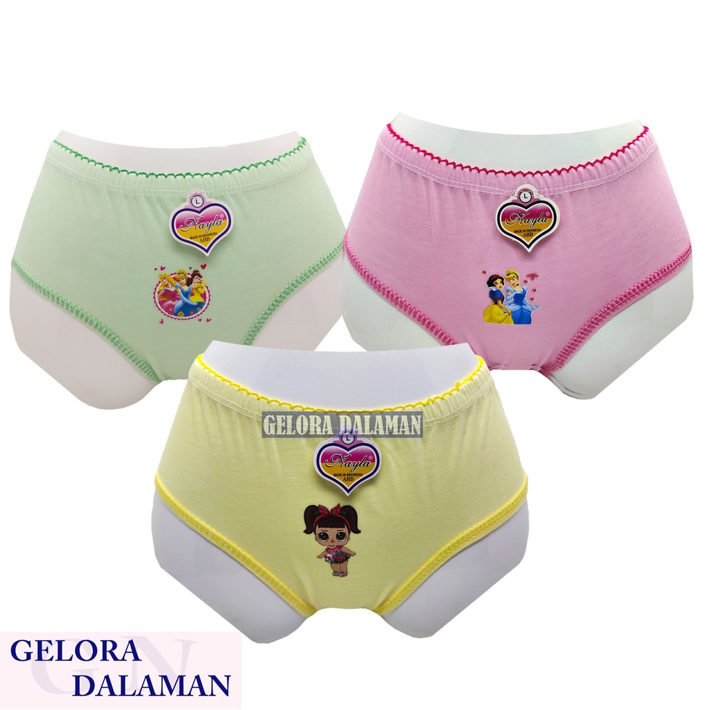 6 Pcs Celana Dalam Anak Perempuan Pakaian Dalam Anak