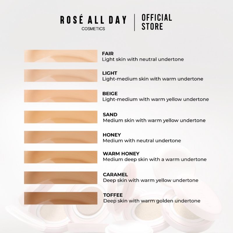 ROSE All Day The Realest Lighweight Essence Cushion