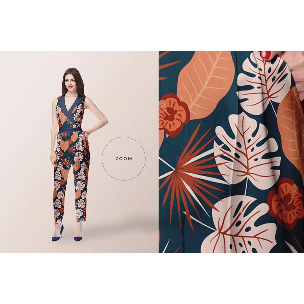 Women’s Jumpsuit Dress Mockup