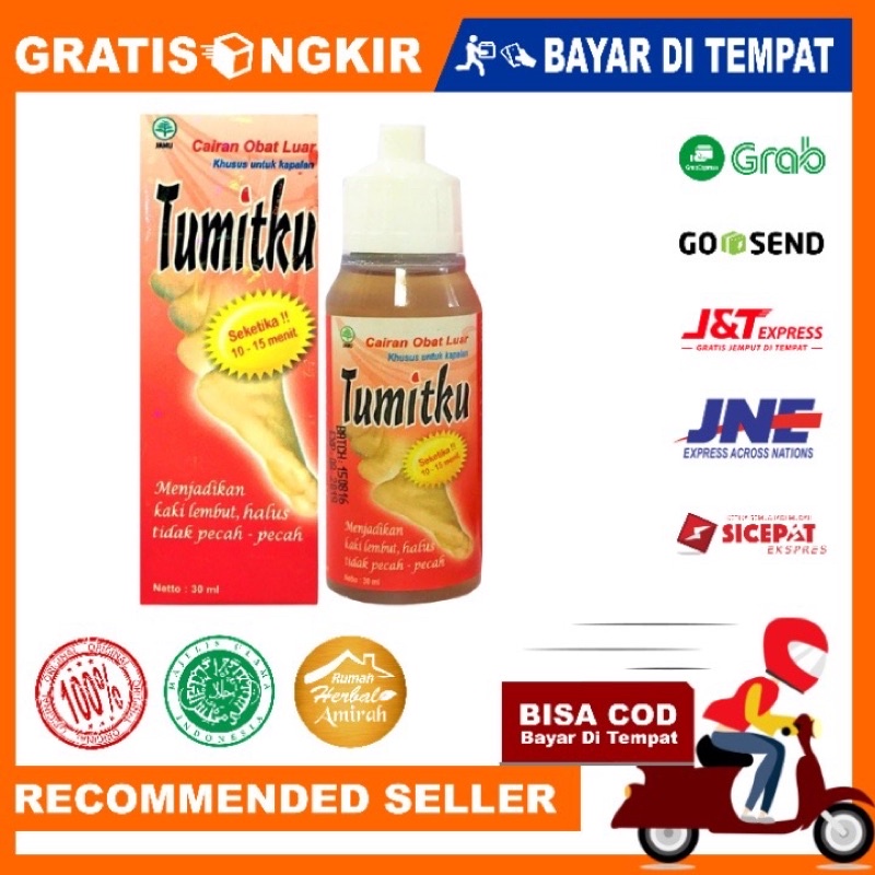 READY TUMITKU OBAT KAKI PECAH Original BPOM Solusi Kaki Pecah-pecah Dan Kapalan ukuran 30 ml