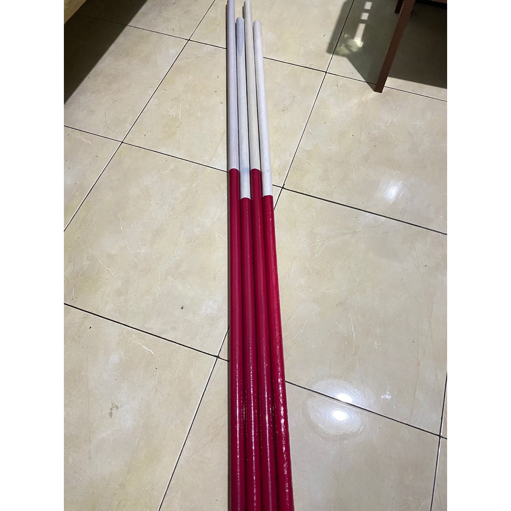 Tongkat Pramuka Merah Putih 160cm diameter 3cm