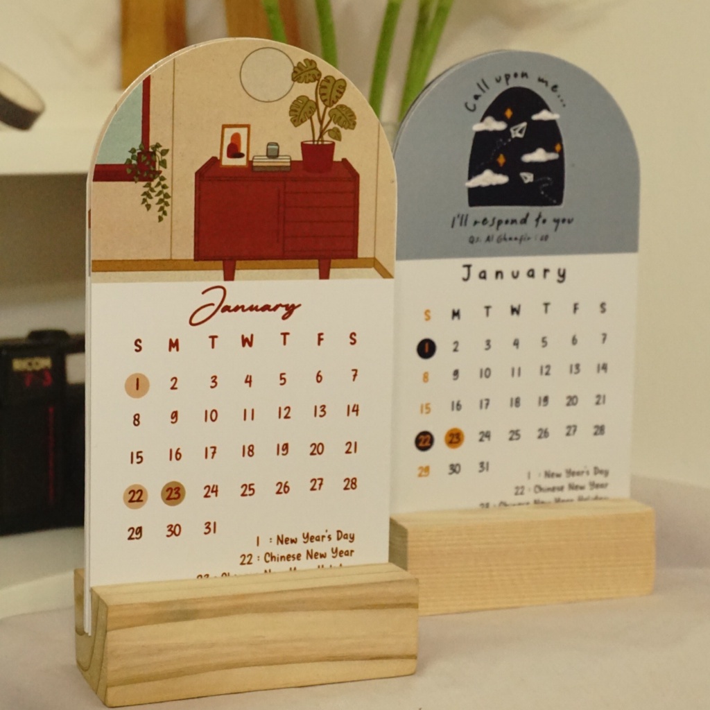 

Kalender 2023 / Desk Kalender