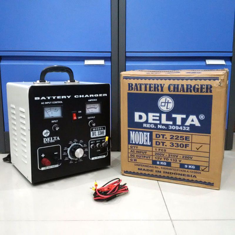 ALAT CAS AKI MOBIL DAN MOTOR DELTA DT 330 F