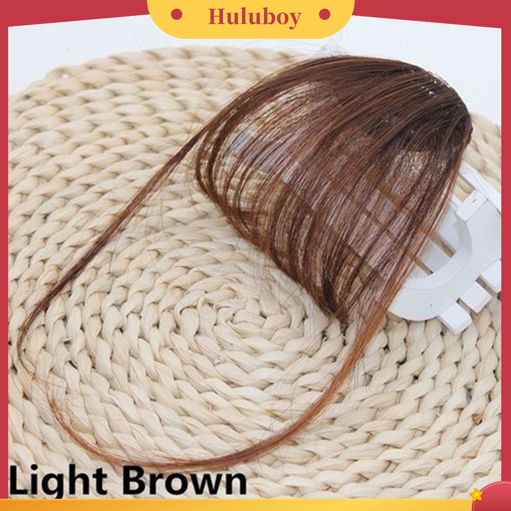 Wig Poni Depan Model Klip On Tipis Untuk Wanita