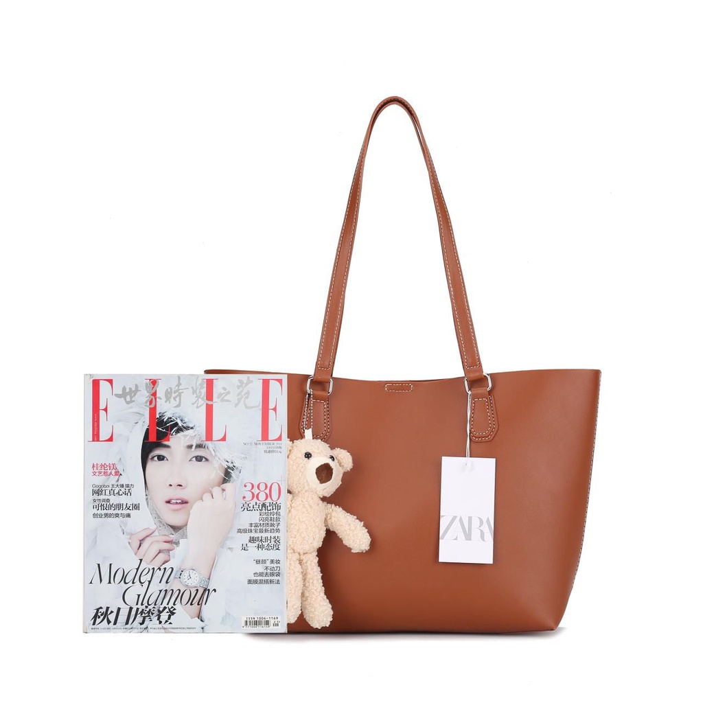 Tas Bahu Wanita Totebag Import Hand bag free gantungan boneka lucu Tas Jinjng Wanita tas korea 2022 #214