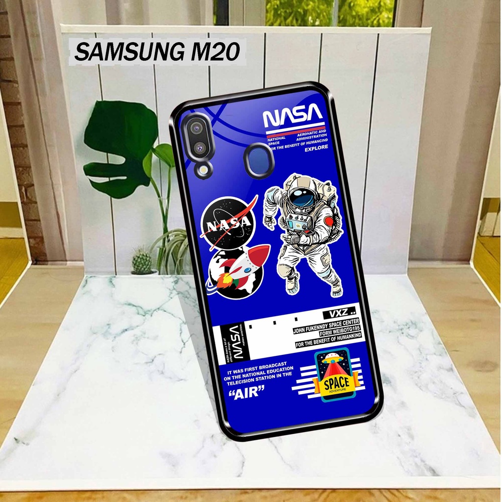 Case Hp Samsung M20 - Case Samsung M20 Terbaru Sukses Case - Case Kaca M20 - Soft Case Samsung M20 - Sofkes Hp - Sarung Hp - Samsung M20 - Case Keren - Case Mewah - Case Kilau - Hard Case Samsung - [ SM-35 ] -