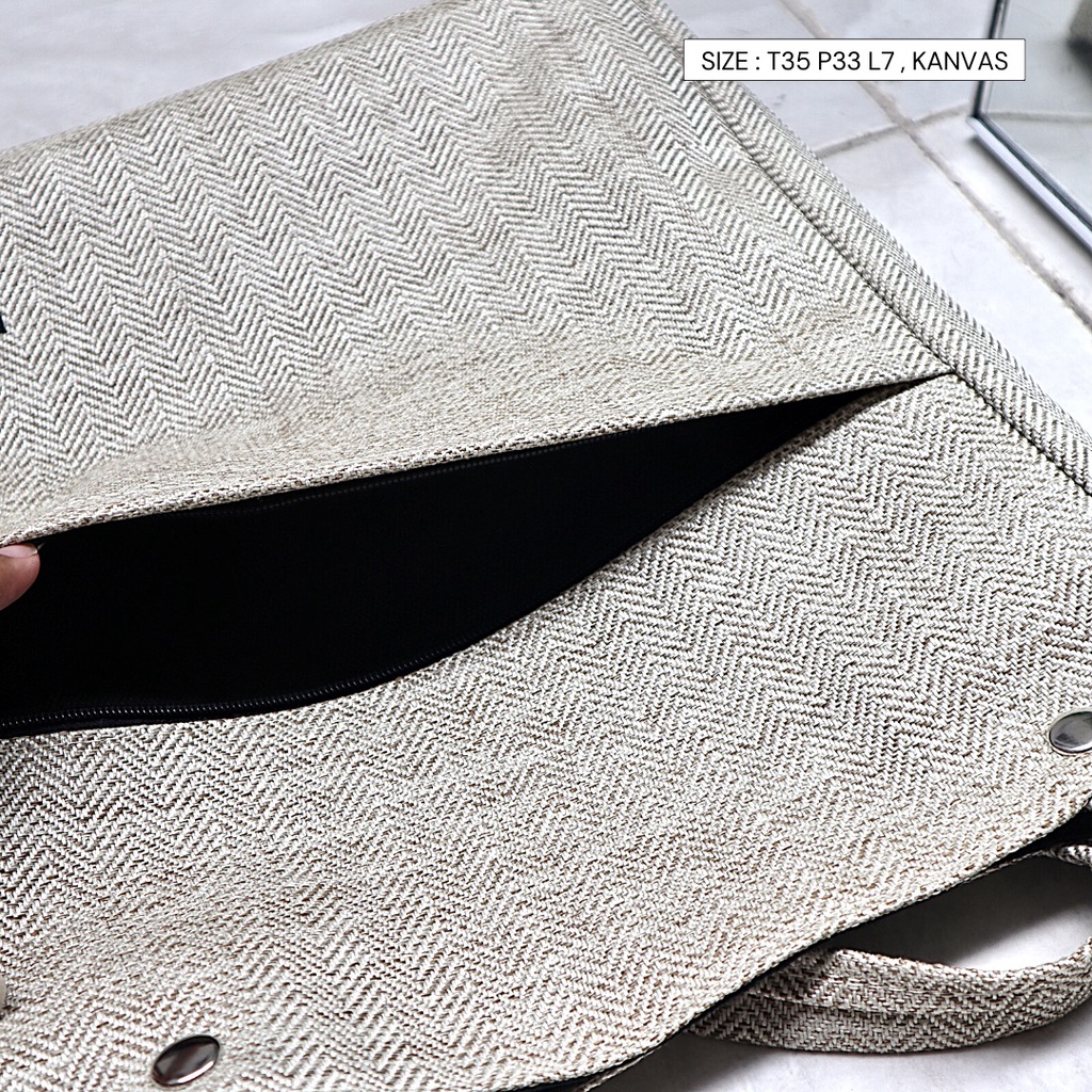 READY TAS TOTE BAG KANVAS GONI TERLENGKAP TAS WANITA NEVSET SEMARANG RAGAM DESIGN MOTIF TERLARIS