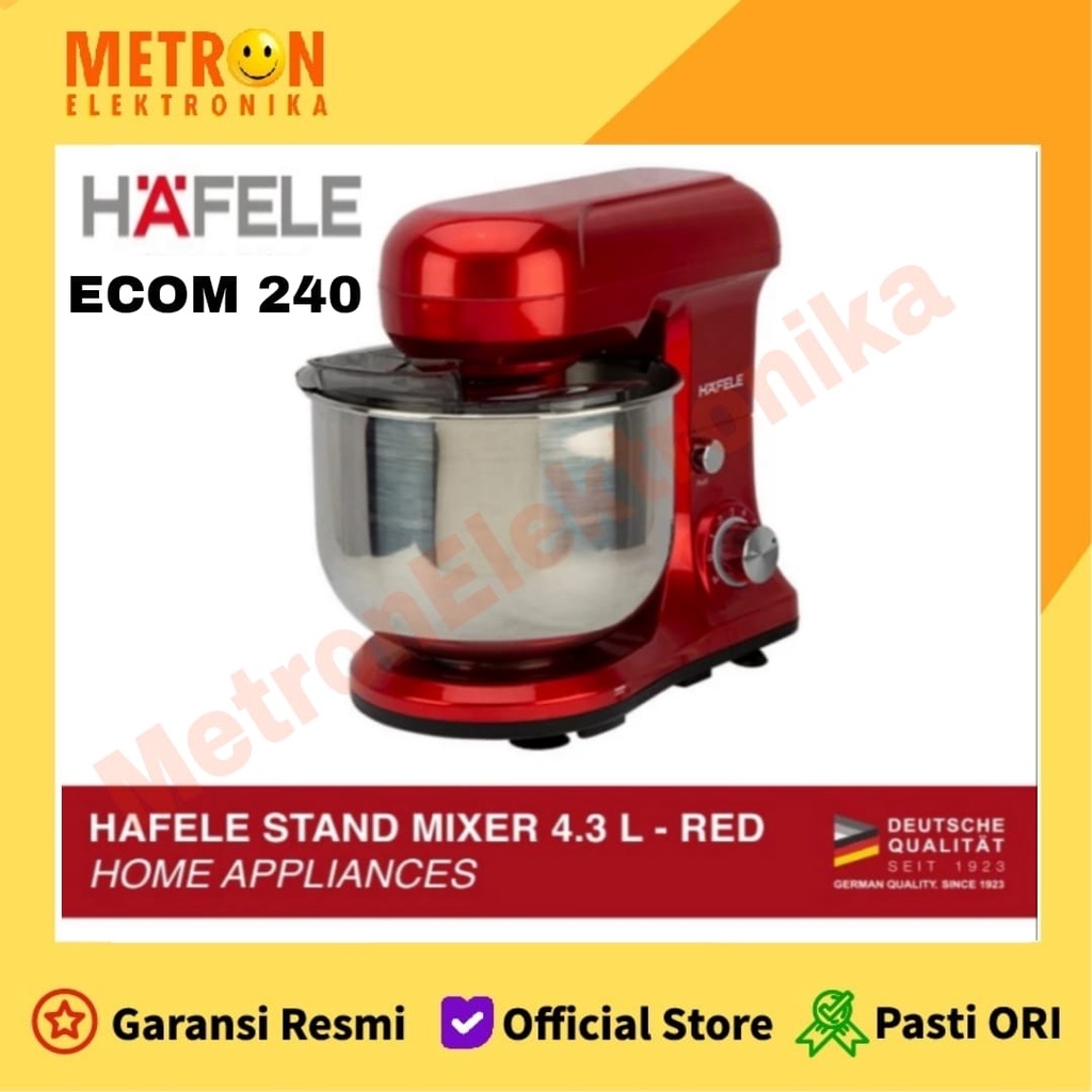 Hafele Stand Mixer - Mesin Mixer Model Berdiri Berkualitas - 4.3L