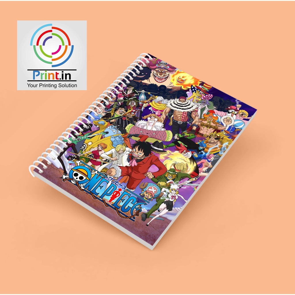 

Notebook Spiral Anime One Piece Whale Cake Island Hardcover dan Softcover