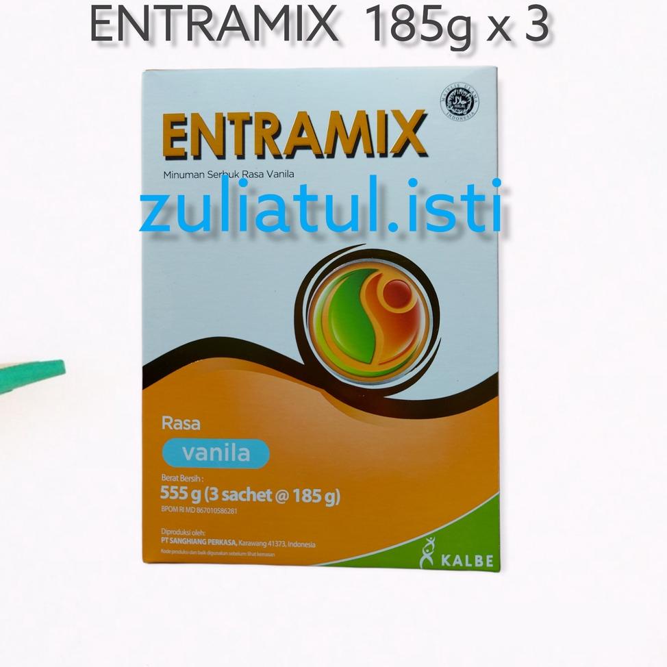 

New(N78L)✓ ENTRAMIX 555 g (3 sachet @185g) terviral