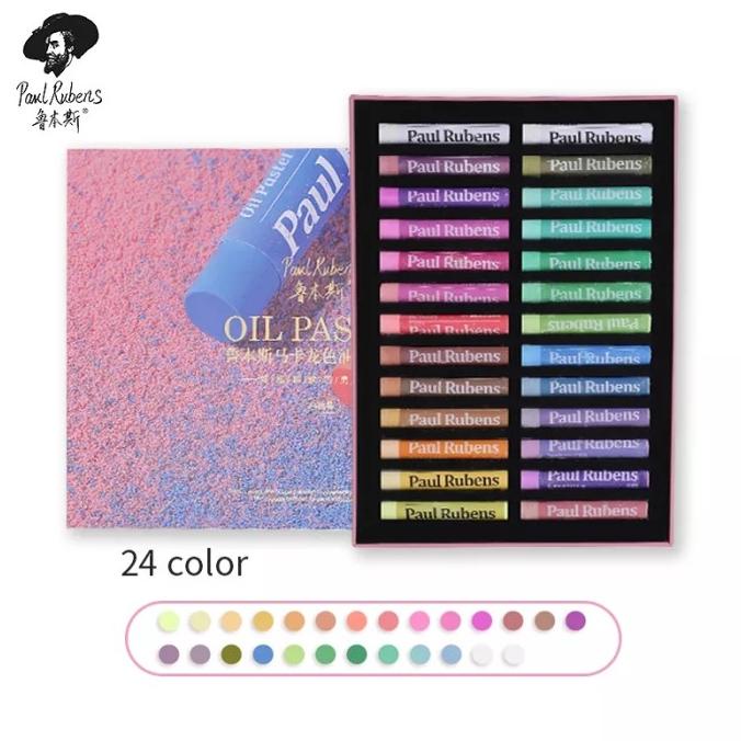 

Paul Rubens 24 36 colors macaron pastel soft artist oil pastel
