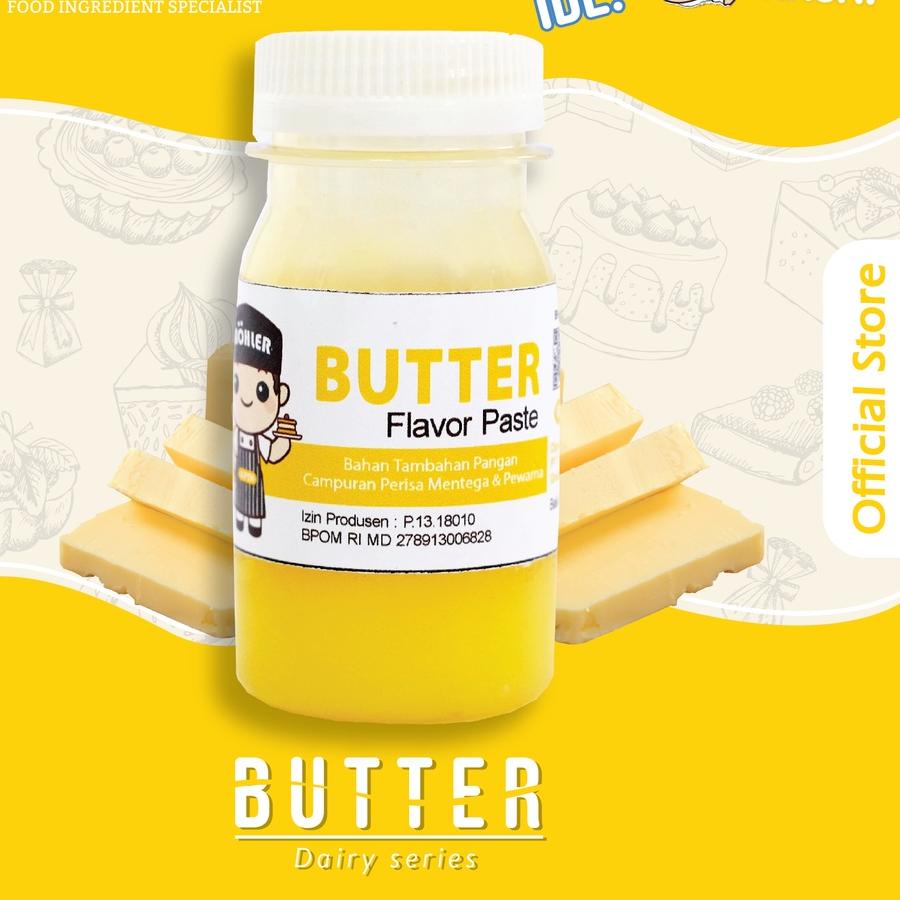 

↰ MOHLER Pasta perisa pewarna MENTEGA / BUTTER (BELI 1 GRATIS 1) ゅ