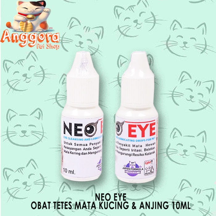 Obat Tetes Mata Kucing &amp; Anjing Neo Eye Drops 10ml