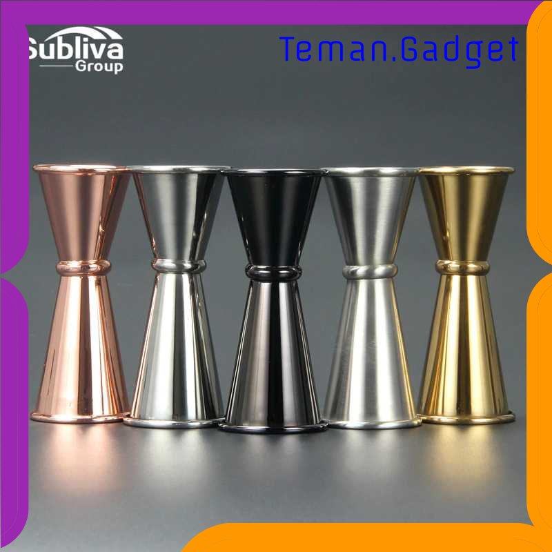 TG - DPR Subliva Gelas Ukur Jigger Bartender Cocktail Double Shot 30ml and 50ml - MSA10