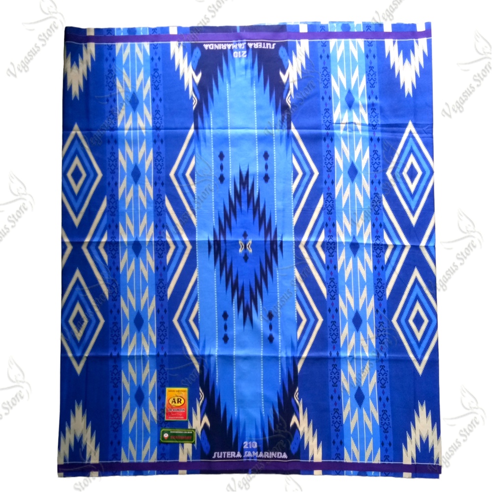 Sarung Samarinda Pria Dewasa-Kain Sarung Motif 210 Sutera Samarinda Dewasa 90x120cm AR-Ramdhan