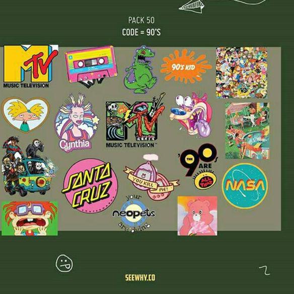 

ㅀ Sticker Pack 90's theme! ラ