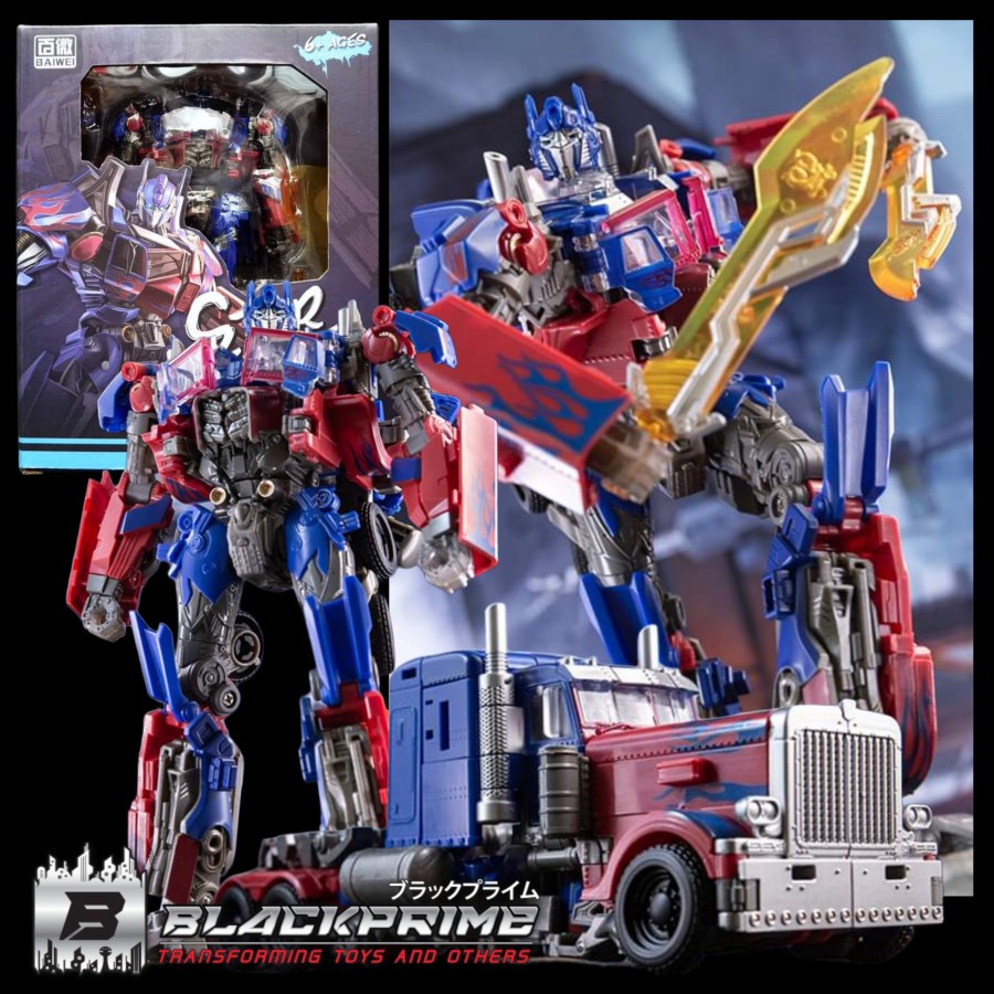Jual Beiwei Optimus TW1022 Megatron Bumble Bee Optimus Prime Figure