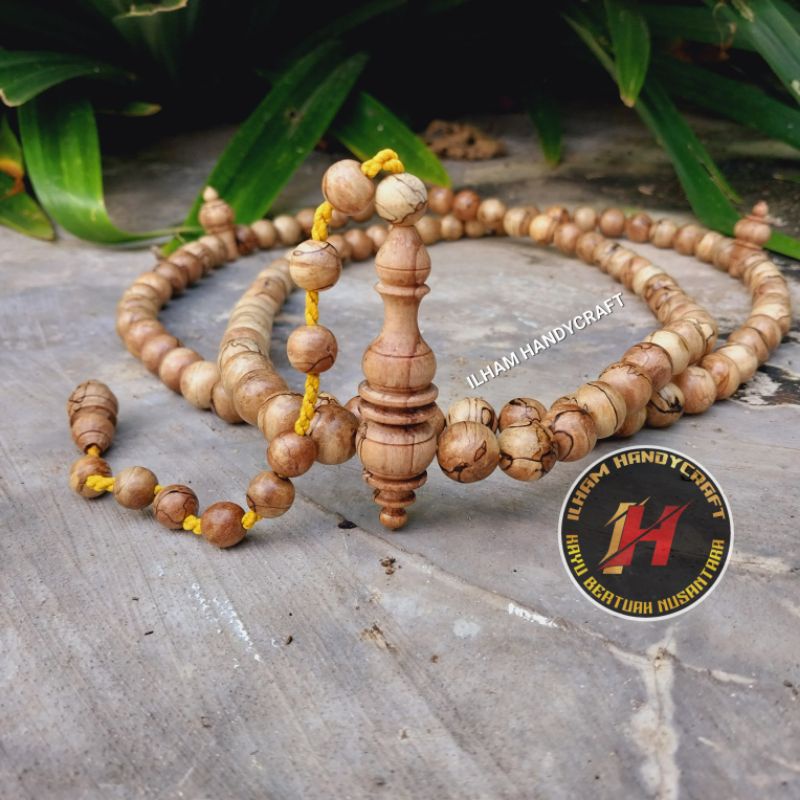 TASBIH GALIH KABOA SANCANG DIM 12MM KAYU BERTUAH NUSANTARA