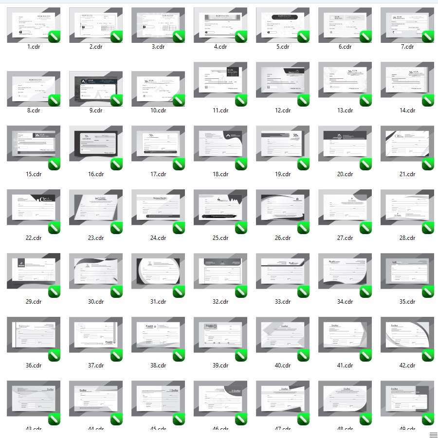 99 New Reciep Book Coreldraw