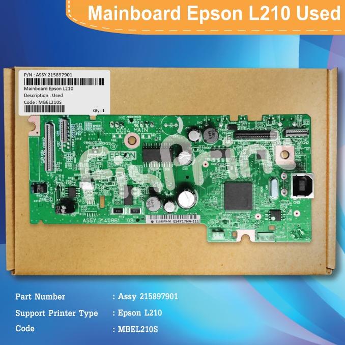 ㊔ Mainboard Printer Epson L210 L220 L350 L360 L380 Original Cabutan Motherboard Logic Board BARU 379