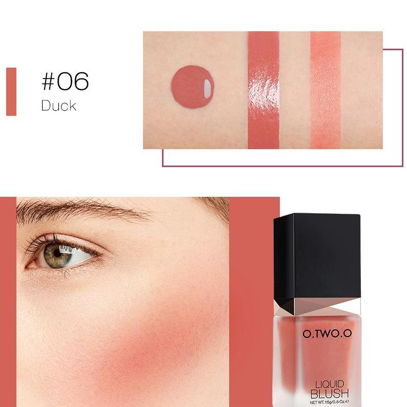 BISA COD ✔️[BPOM] O.Two.O Liquid Blush On Blusher Cair O Two O OtwoO Blush Fard A Joues|KD3