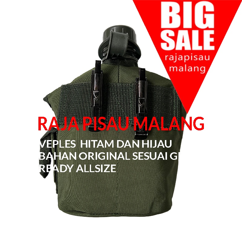 RPM Peples (Veples) Tempat Botol Air Minum Standard Jatah TNI POLRI