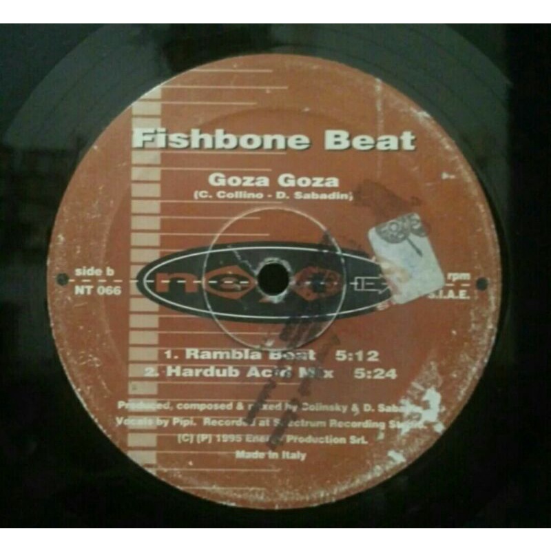 Vinyl Piringan Hitam 12&quot; Fishbone Beat