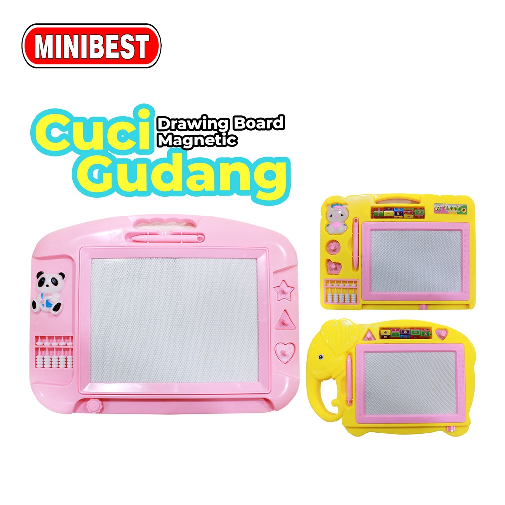 [MB] Mainan Edukasi Anak Papan Tulis Magnet Drawing Board Magnetic